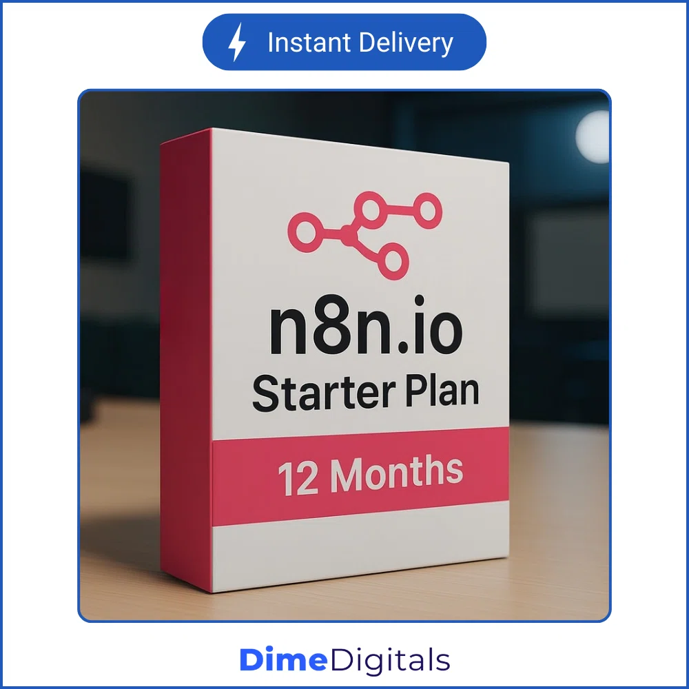 n8n Cloud Starter Plan 1 Year