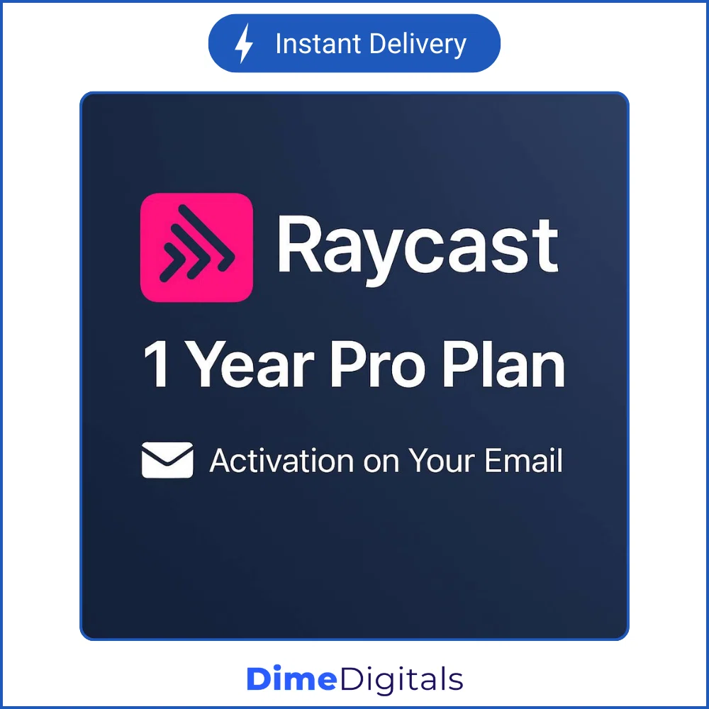 Raycast Pro Plan 1 Year