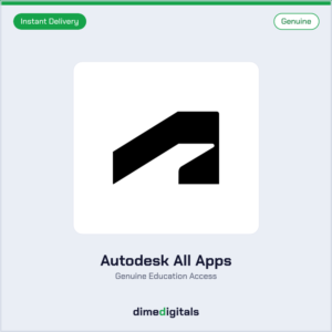 Genuine Autodesk All Apps at DimeDigitals