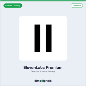 Genuine ElevenLabs Premium at DimeDigitals
