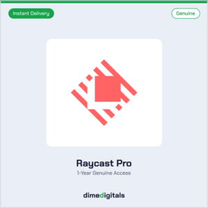 Genuine Raycast Pro at DimeDigitals