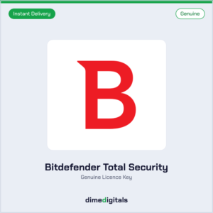 Genuine Bitdefender Total Security at DimeDigitals