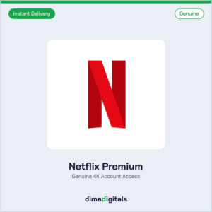 Genuine Netflix Premium at DimeDigitals