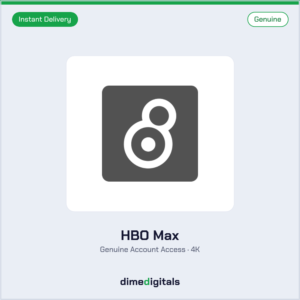 Genuine HBO Max at DimeDigitals