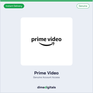 Genuine Amazon Prime Video at DimeDigitals