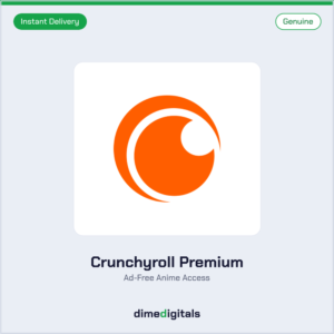 Genuine Crunchyroll Premium at DimeDigitals