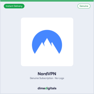 Genuine NordVPN at DimeDigitals