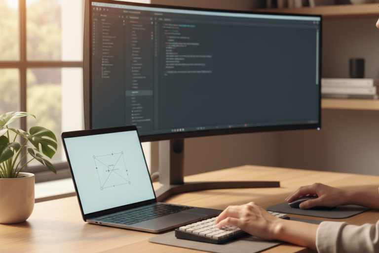 Person activating Windows 11 product key on a modern home office laptop